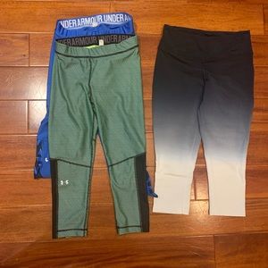 Under Armour Pants - Under armour and Nike workout pants Under Armour Pants - Under armour and Nike workout pants